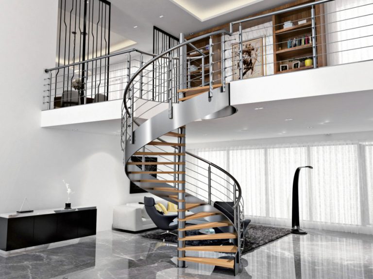 Escalera circular: Guía de diseño, estilos y consideraciones ...