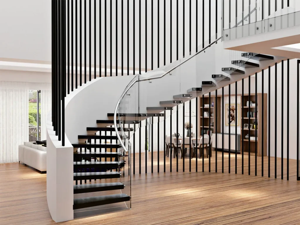 Escaleras Semicirculares