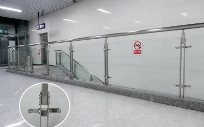 Barandilla de vidrio de ingeniería de acción real de Taiwán