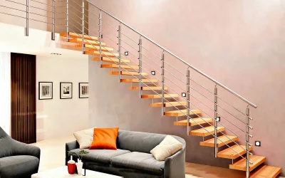 Escalier à quille dissimulée France