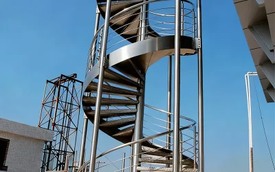 Escalier extérieur Meizhou M. Zeng