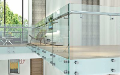 England Byron Frameless Glass Railing