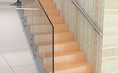 Netherlands Frameless Glass Railing