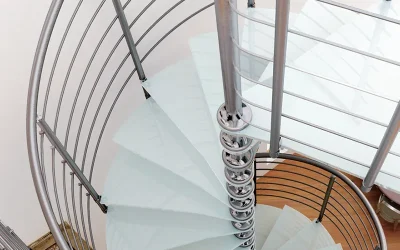 Escada em Espiral Inglesa