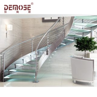 stainless steel staircase handrails