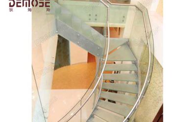 stainless steel glass handrail