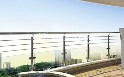 stainless steel stair columns