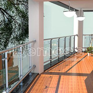 glass railings