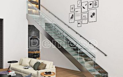 customized stainless steel stairs