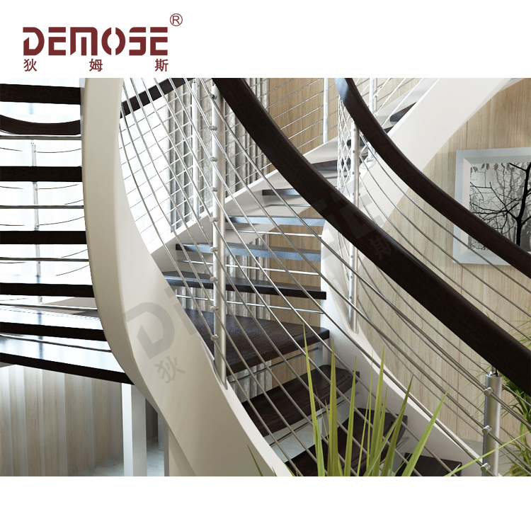 Demose: Redefining Spaces with the Art of Curved Stairs