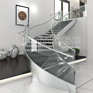 stainless steel stairs