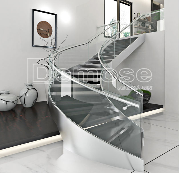 stainless steel stairs
