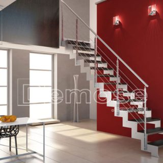 indoor steel structure stairs