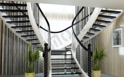 Demose: Redefining Spaces with the Art of Curved Stairs