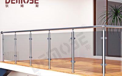 balcony glass guardrails