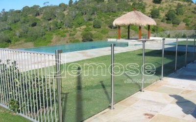 stainless steel glass railings