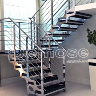 steel structured step stairs