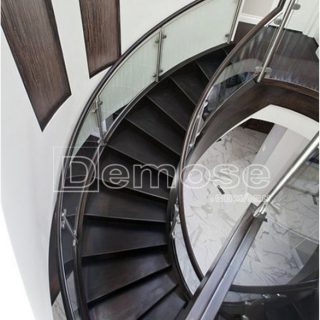 rotating staircase handrails