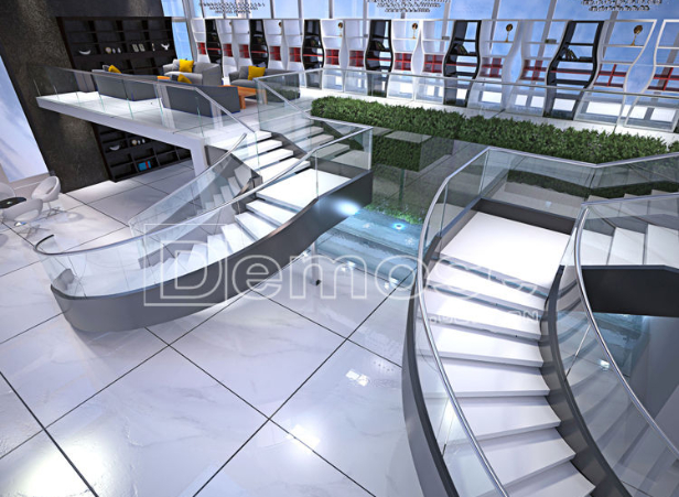curved glass staircase pictrue curved glass staircase