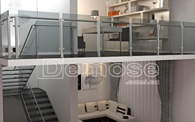stainless steel glass railings