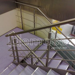Stainless steel guardrail