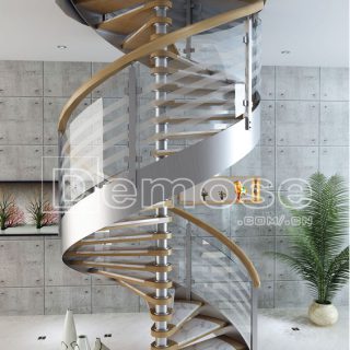 steel structure spiral stairs