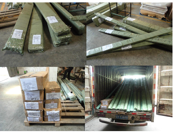 Household balcony railings and accessories shipment