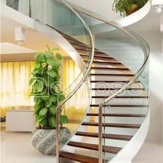 curved staircase