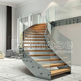 curved stairs