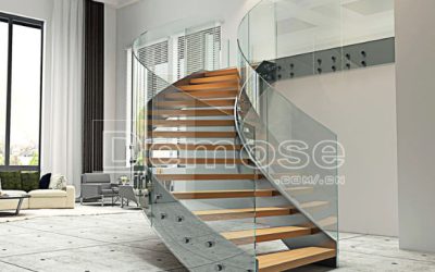 curved stairs