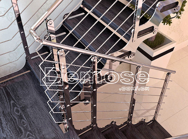 stainless steel staircase