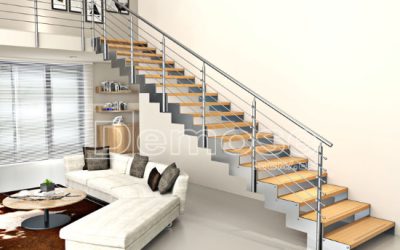 stainless steel stair railings