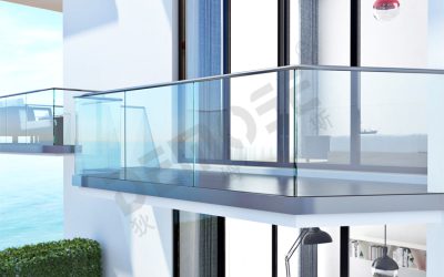 balcony glass railing