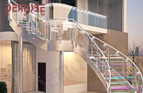 stainless steel stairs Stainless steel stair production method details