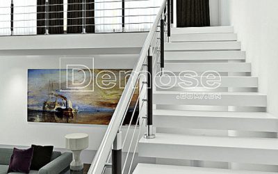 stainless steel stairs