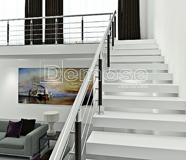 stainless steel stairs