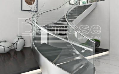curved stair