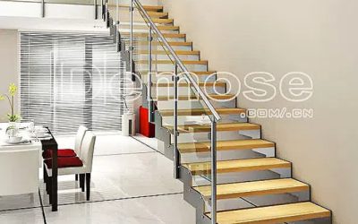 stainless steel stairs