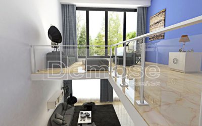 stainless steel glass railing