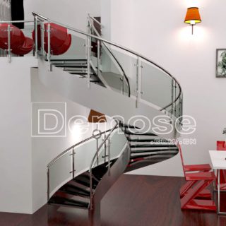 stainless steel stairs