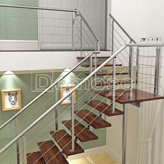 indoor steel stairs