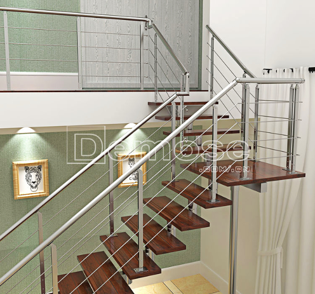 indoor steel stairs