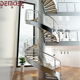 stainless steel spiral stairs