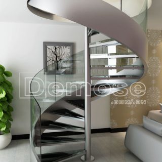 disadvantages of spiral staircase  in duplex buildings