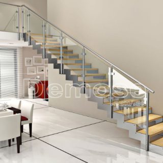stainless steel staircase handrails