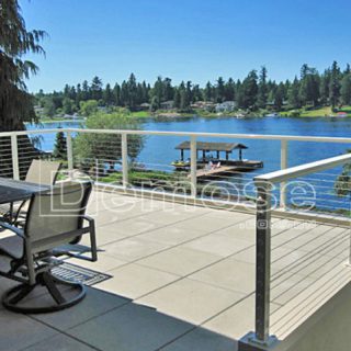 stainless steel balcony guardrails