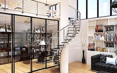 design of duplex stairs