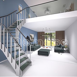 stainless steel stairs