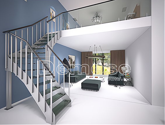 stainless steel stairs