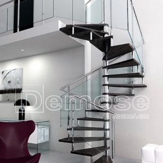 rotating staircase handrails